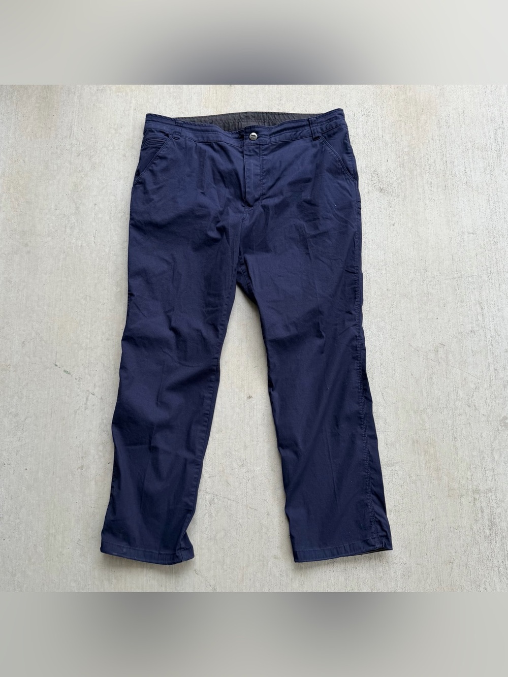 Kuhl Pants Resistor Lite Chino Men Size 38x30 Blue Climbing Hiking Gorpcore
